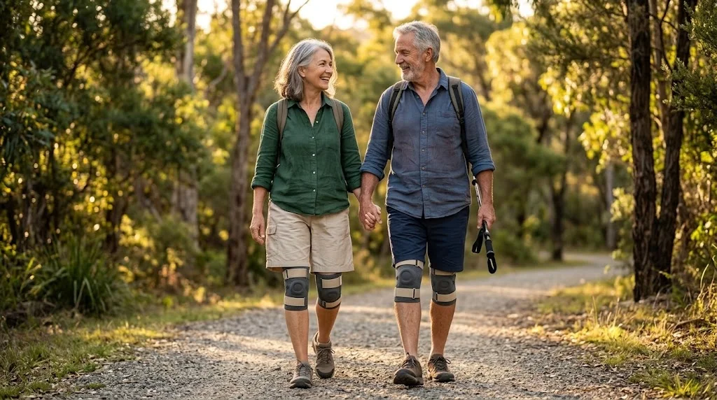 GutJahre Bandage beim Tragen im Alltag